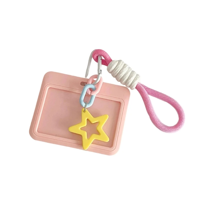 Star Bus Card Card Sleeve Lace Holders Wovely Card Cover Sweet Photo Sterbers