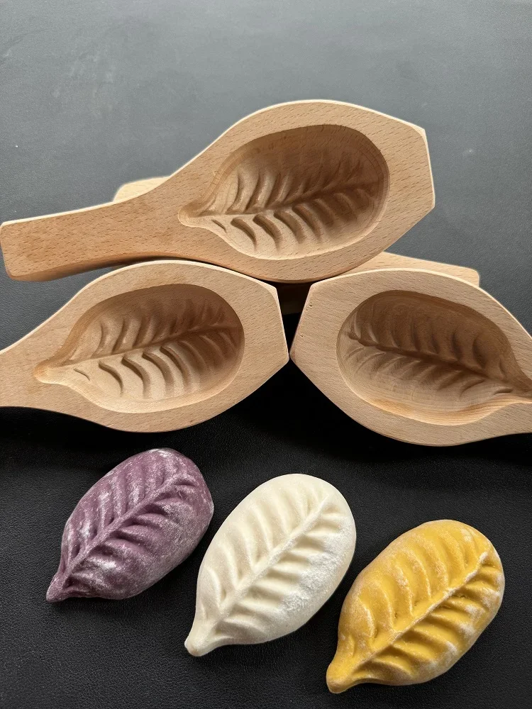 

Household willow leaf bun steamed bun mold New Year's imitation handmade fancy large pasta shape steamed bun