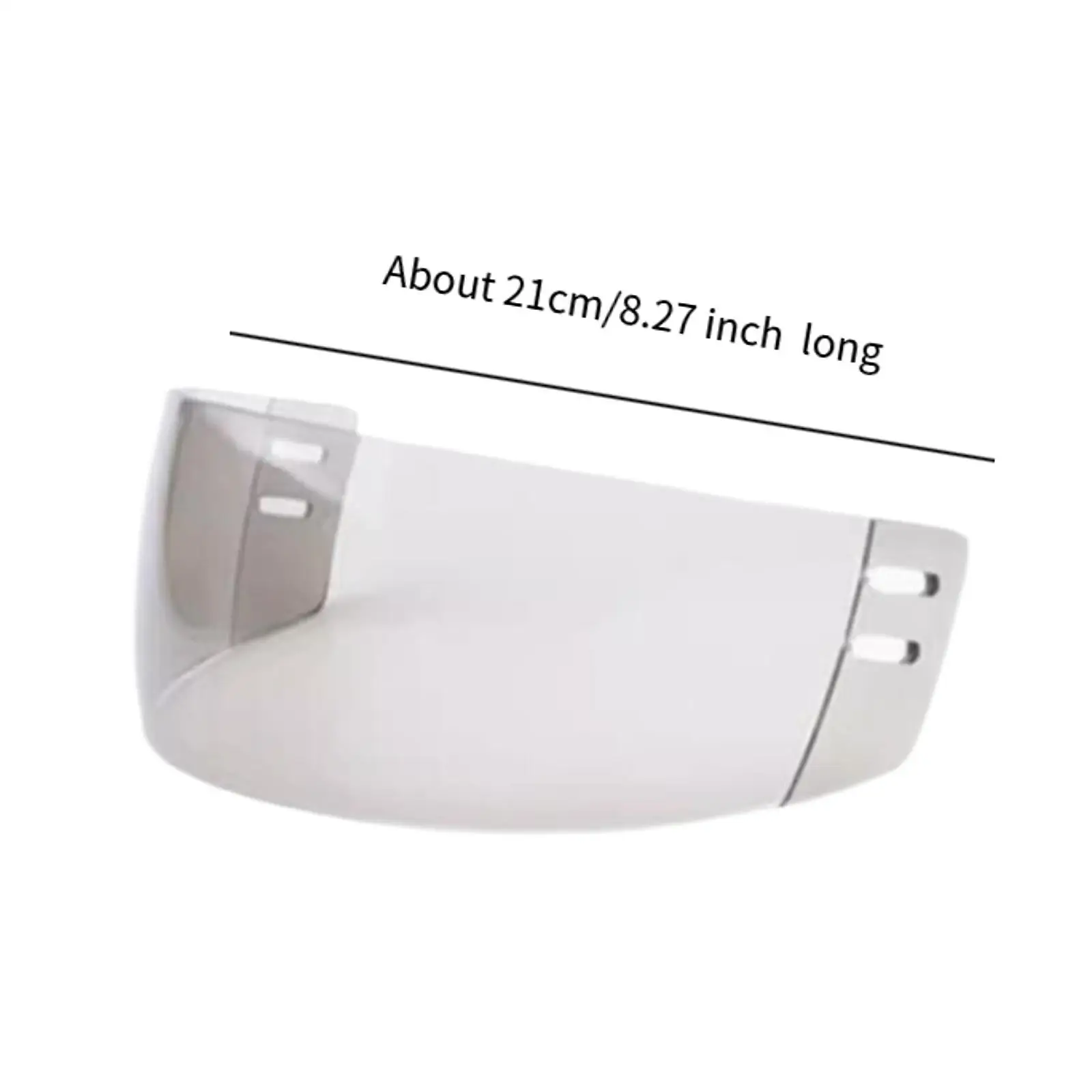 إكسسوارات قناع خوذة الهوكي مقاومة للخدش وخفيفة الوزن لحماية العين #6