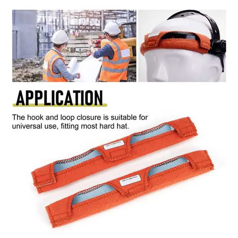 B24B 8Pcs Hard Hat Helmet FR Sweatsopad Air Cushioned 20-3200V Sweatband - Hard Hat Sweatband - Hard Hat Sweat Bands Washable