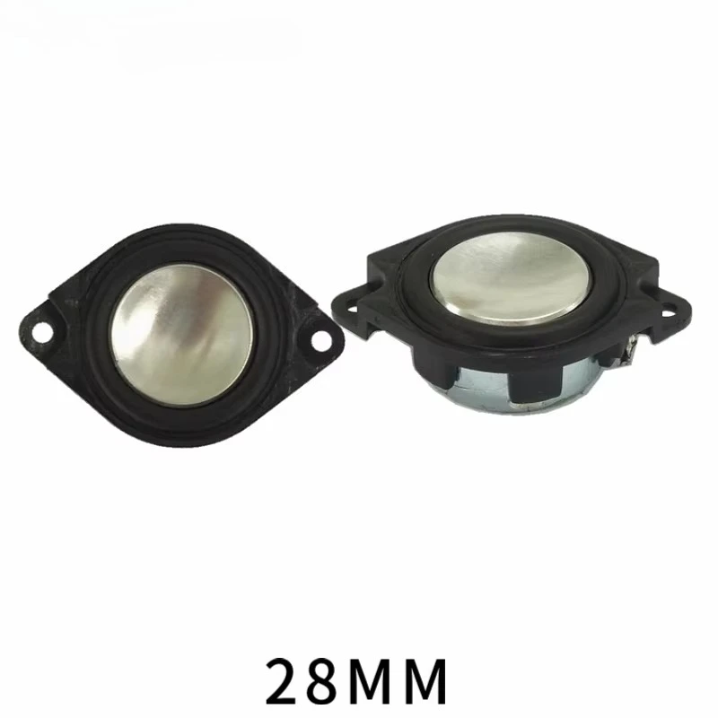 (28MM-5) 1 Inch Full Range Horn Speaker Driver 2w 4 Ohm Mini 28mm 8 Ohm mini Speakers with Ears(1pcs speaker)