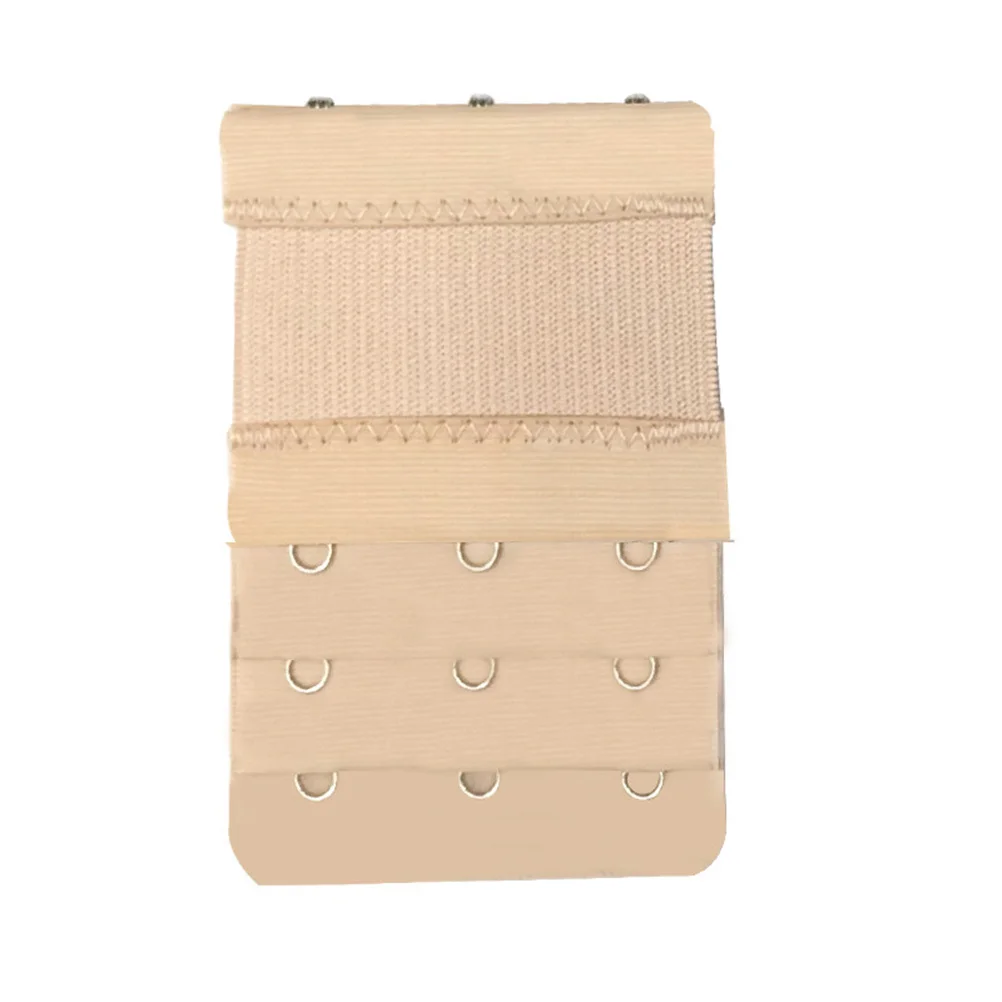 9Pcs Bra Clasp Extenders 3 Rows Washable Nylon Underwear Buckle for Bigger Fit Adjustable Support during Pregnancy Or Weight