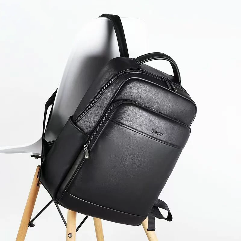 

2026 модные мужские рюкзаки из коровьей натуральной кожи, студенческий рюкзак из натуральной кожи для мальчиков, роскошная брендовая большая сумка для ноутбука