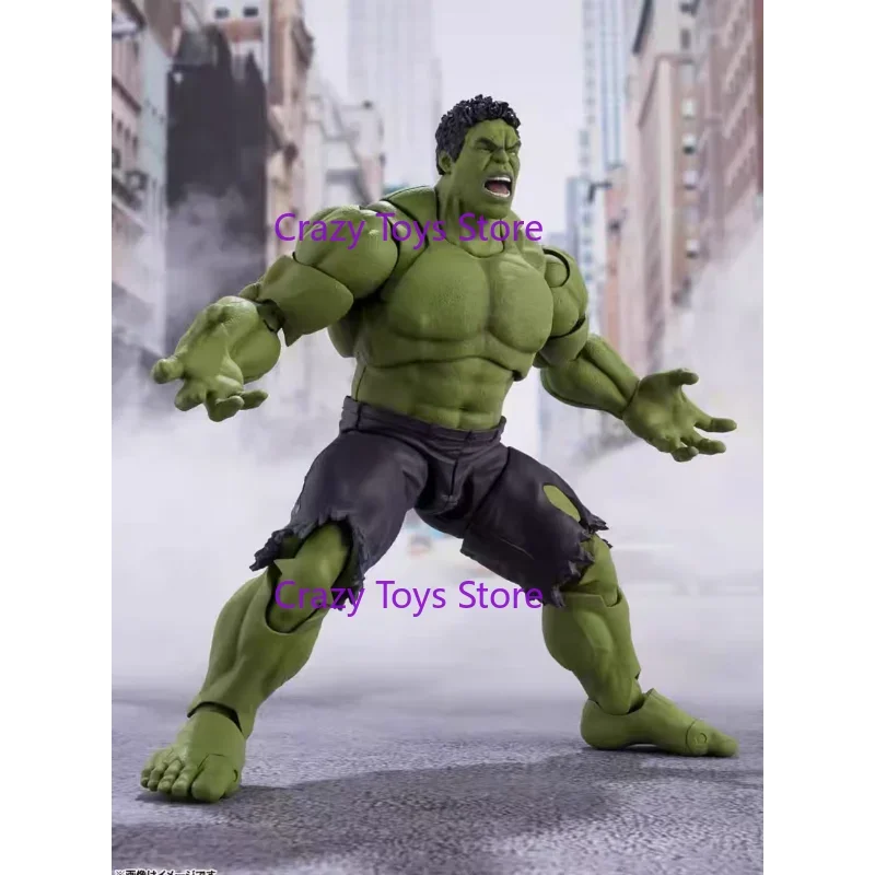 

В наличии 100% оригинальная коллекционная модель Bandai SHF Hulk Avengers, игрушка в подарок, фигурка