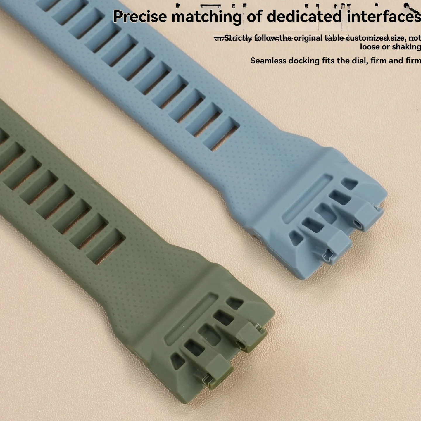 กันกระแทกเรซิ่นนาฬิกาสําหรับ Casio G-Shock GBA-800/GBD-800/GMA-B800/GB 800 Series, กันน้ําอุปกรณ์เสริมกลางแจ้ง