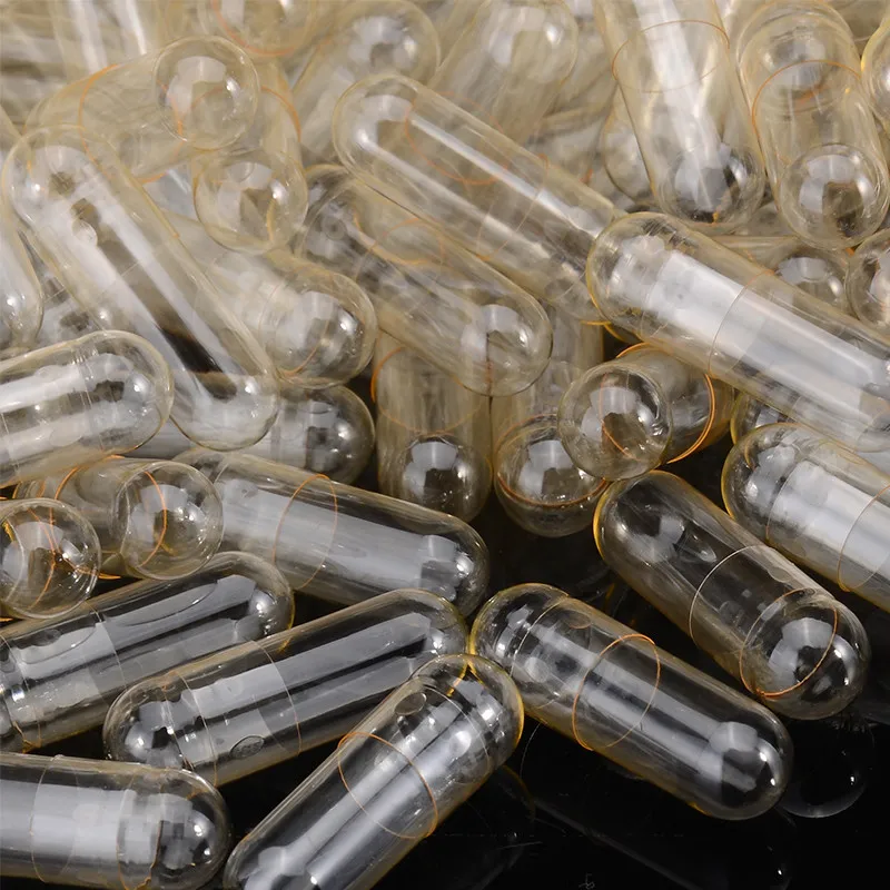 wholesale Size 000# 00# 0# 1#2#3#4# empty diy shell 1000pcs Clear Transparent White blue Empty ,Vegetarian