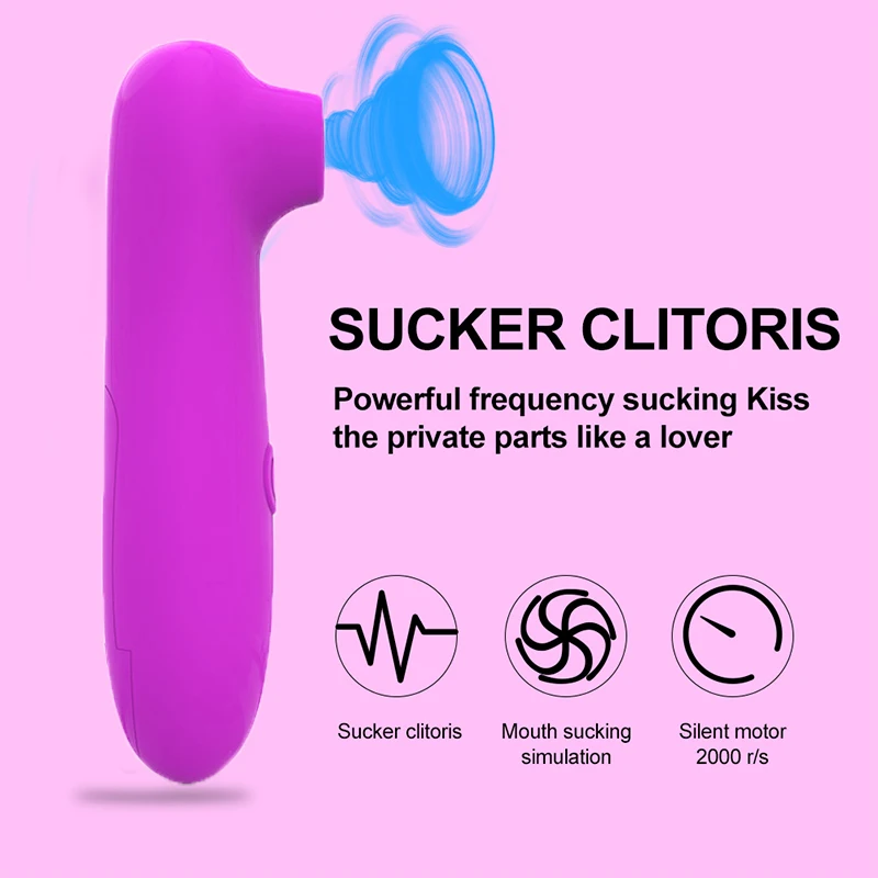 Sucking Vibrator Female Masturbator Product Clit Sucker Vagina Clitoris Vacuum Stimulator Nipple Sexy Toys For Adults Women Game