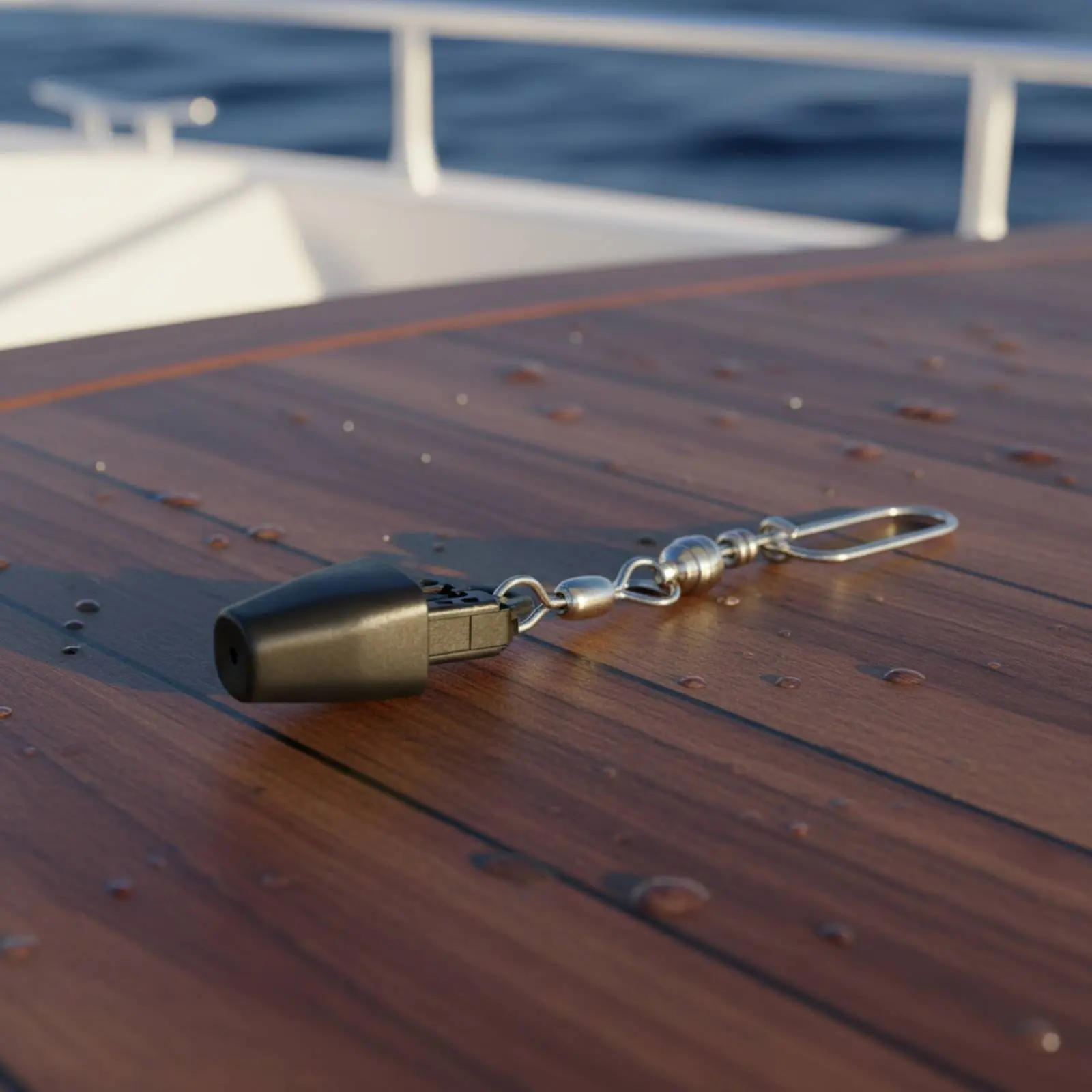 Picture 4: Trolling Weight Connector 304 Stainless Steel Downrigger Release Fastener Downrigger Snap Release Easy Installation