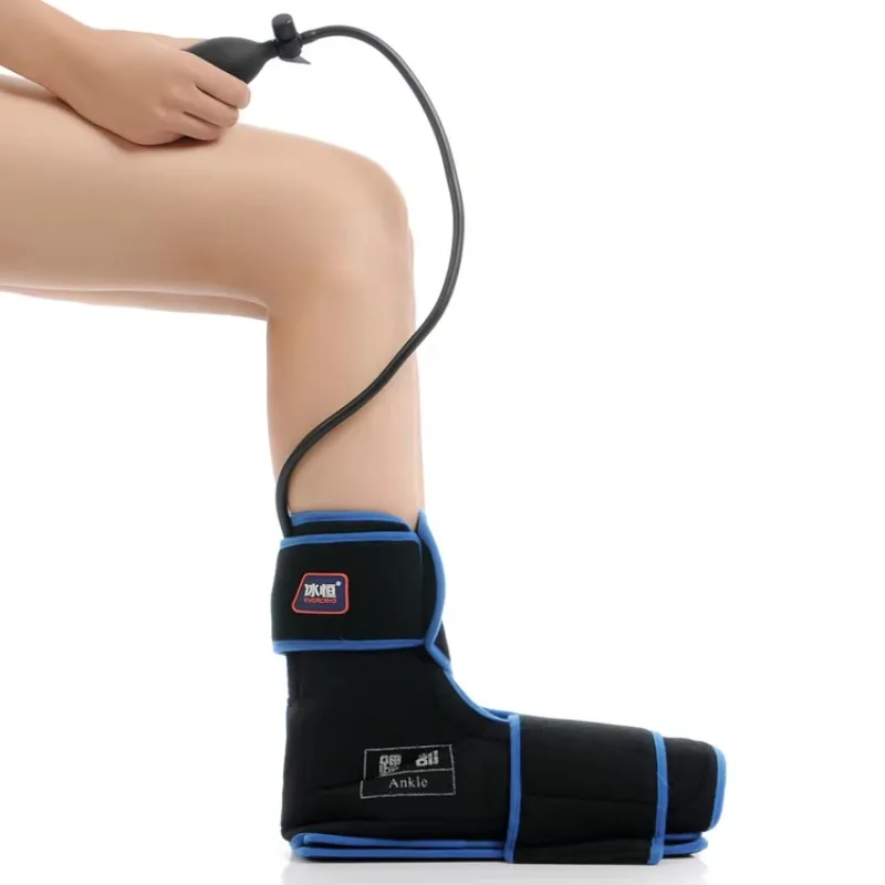 Reusable Cold Compression Wrap Ankle Brace Cold Therapy Pack For Ankle Sprain Joint Injury Pain Swelling Relief