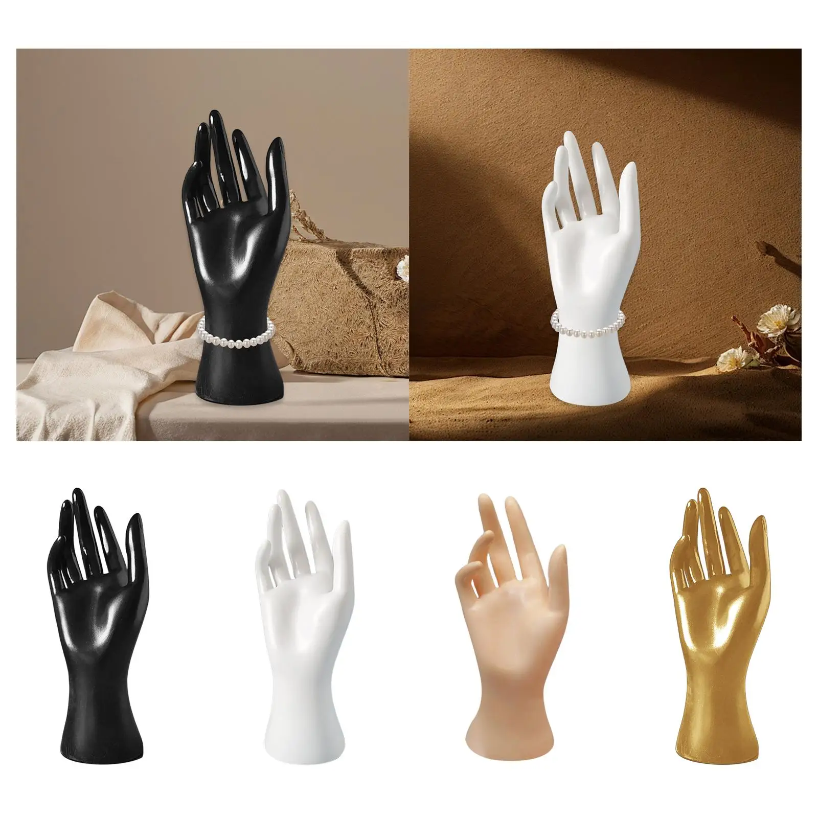 Weibliche Schaufensterpuppe Hand Robuste Mode Hand Modell Ring Halter Ring Display Stand