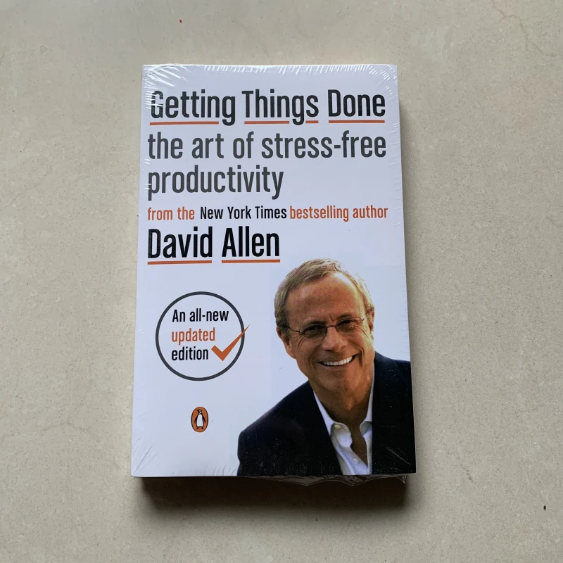 Getting Things Done:The Art of Stress-Free Productivity By David Allen Novel Paperback In English New York Times Bestseller