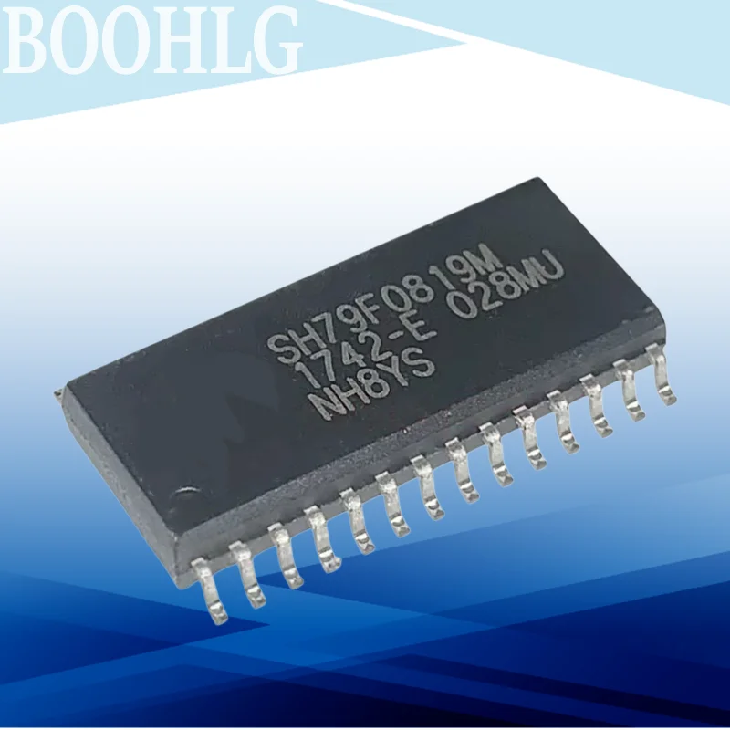 2PCS original genuine SH79F0819M SMD SOP-28 8-bit flash memory 8051 blank microcontroller chip