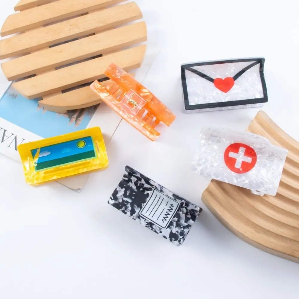 漫画のヘアクリップ,イミテーションクリップ,PVC,新品