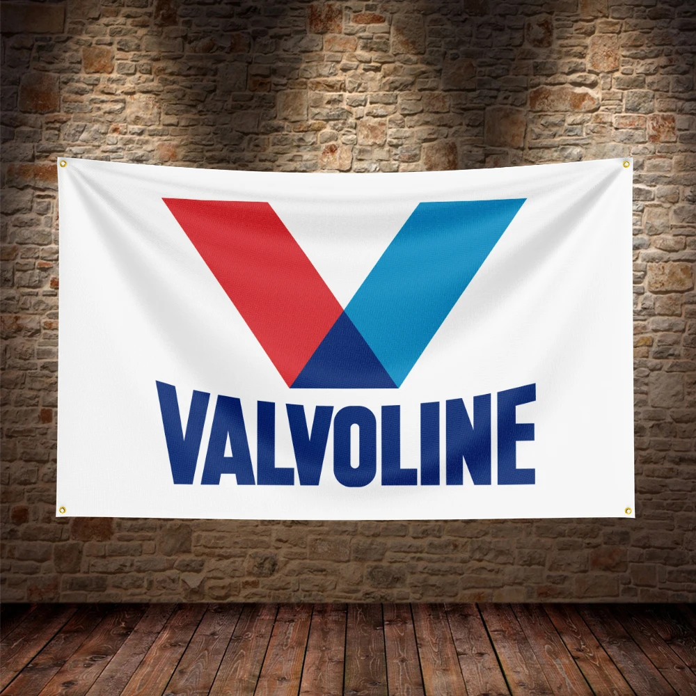 

3X5Ft Valvolines Flag Polyester Printed Car Banner For Decor