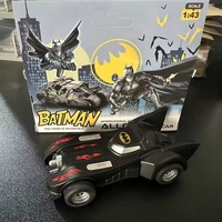 Batmobile Pull Back Alloy Sports Car The Dark Knight Racing Model Action Figures Toy Desktop Ornament Doll Collectible Gift