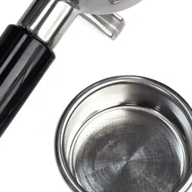 54mm Dual Outlet Stainless Steel Portafilter Compatible with For Breville 8 Series Machines for Stable Handling and Alignment