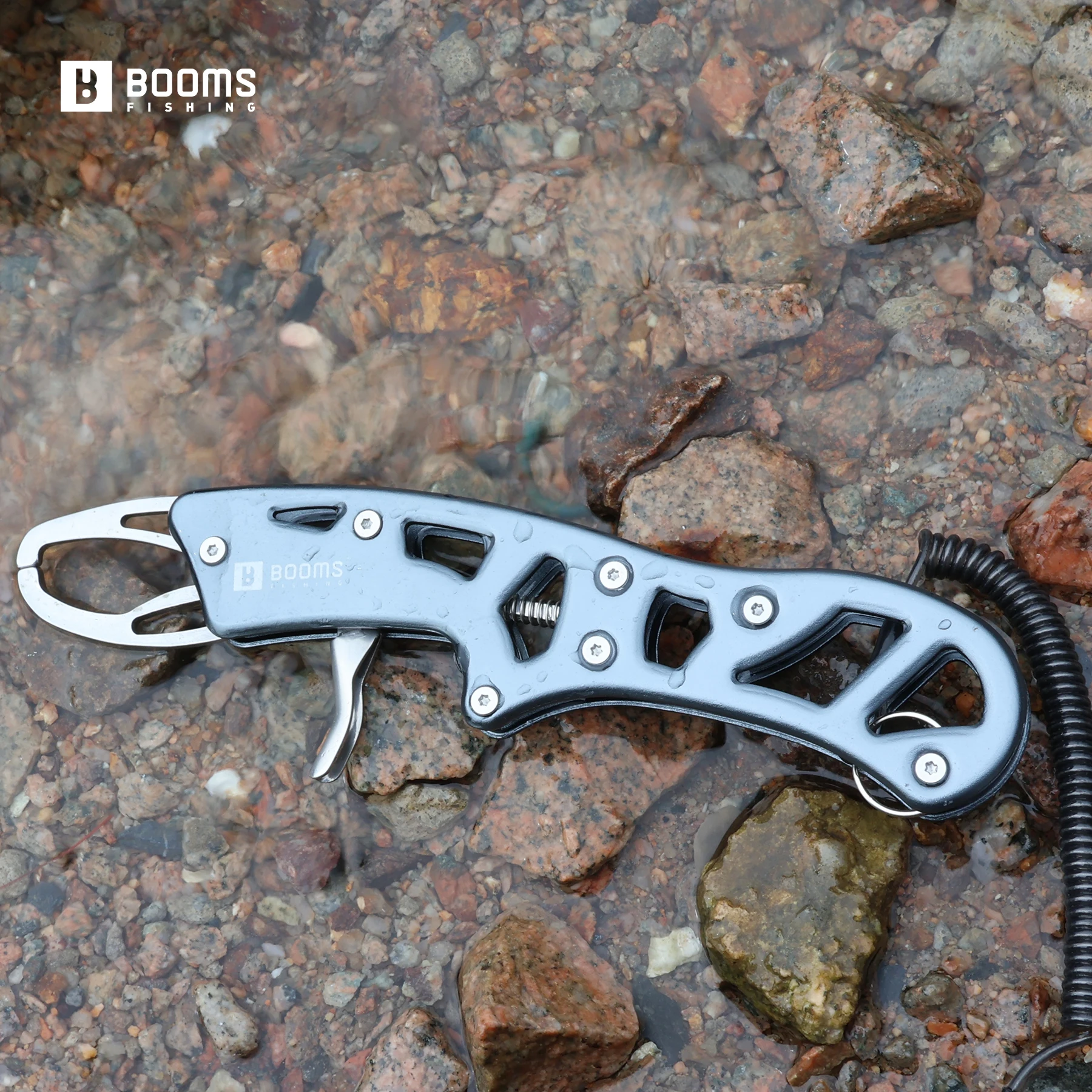 Ausleger Angeln Aluminium Legierung Neue Angeln Grip Zangen Angeln Lip Greifer Fisch Zange Hand Grip Angeln Zubehör – Detail 7