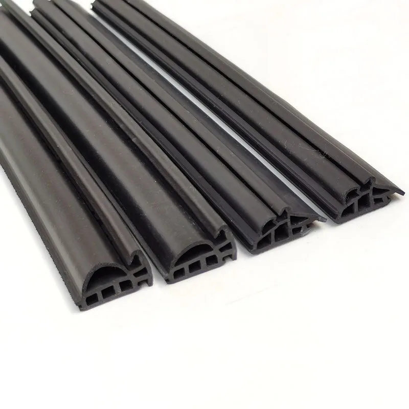 

Door and window sealing strip, broken bridge aluminum alloy window windshield slot rubber strip, sound insulation silicone