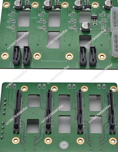 4-Bay NAS Chassis Dedicated Backplane, SATA 6Gbps High Speed HDD Backplane