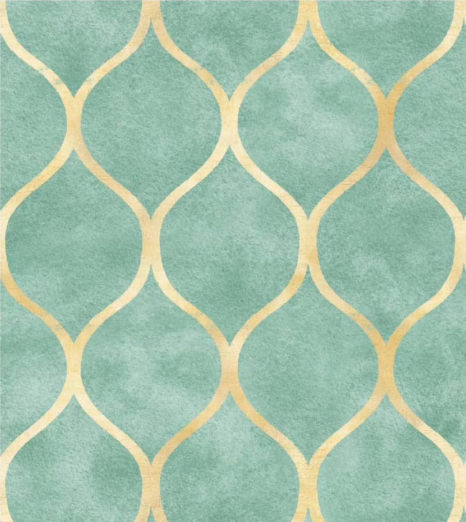 Modern Green Gold Peel and Stick Wallpaper Geometric Nordic Self Adhesive Wallpaper Removable Contact Paper for Living Room