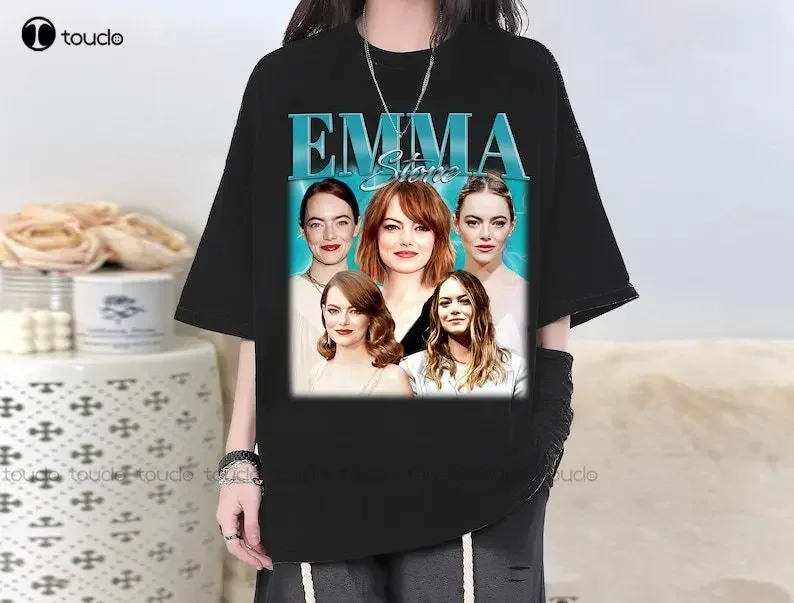 Emma Stone Retro Shirt, Emma Stone Unisex Emma Stone Fans Gift, Tee, Trendy, Couples Vintage tee Cute