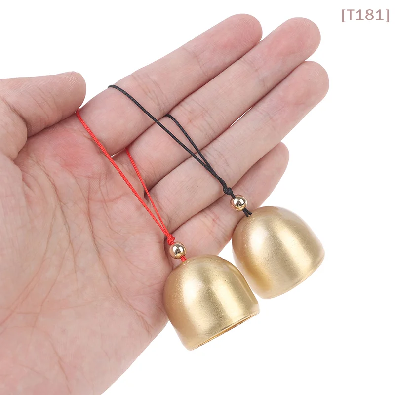 [E] 1PCS Metal Copper Bell Decoration Pendant Door Bell DIY Craft Wind Chimes Making