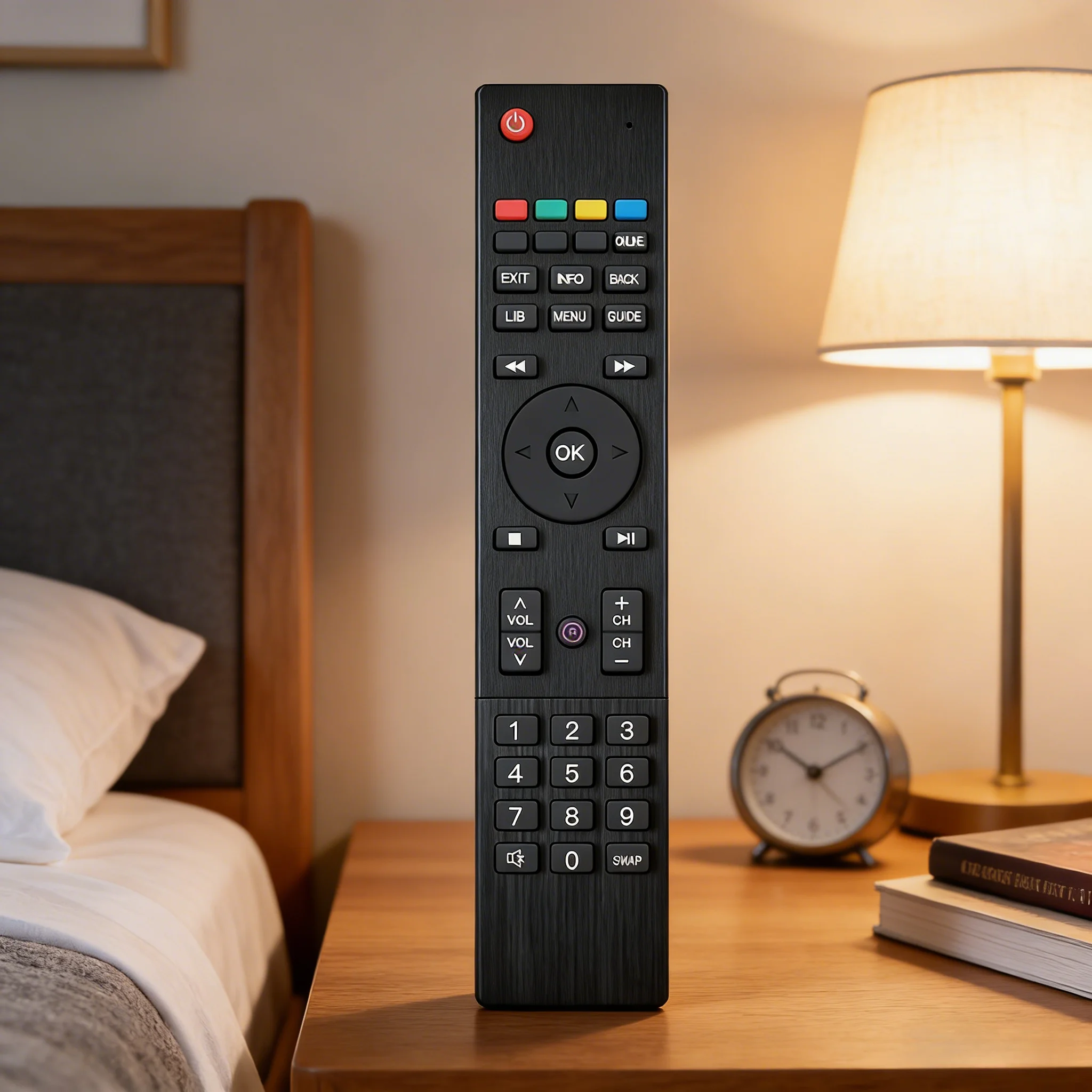 

Replacement Remote Control for BUSH VIEW21 Digital TV Recorder BV21R050W BV21R100W Controller