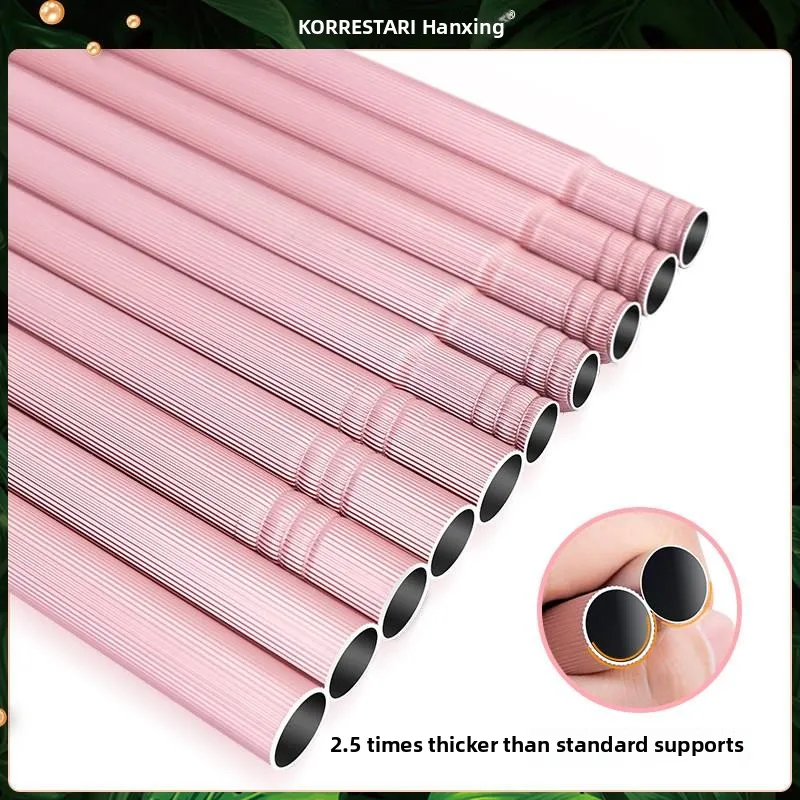 Aluminum Alloy Bed Curtain Support Pole for Dormitory Top Bunk Bed Fan Hanging Bracket Breathable Mosquito Net Accessories