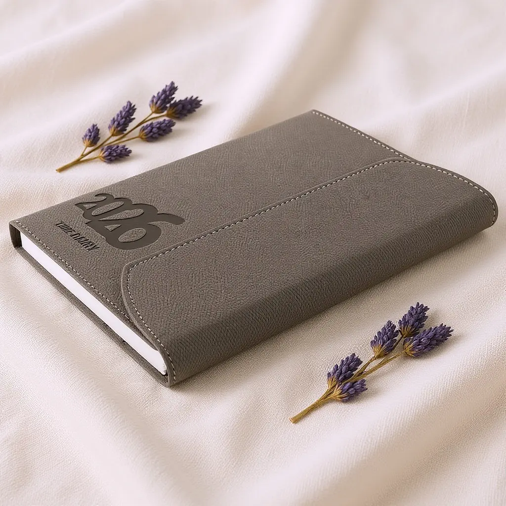 

Ежедневник-планер на 2026 год: формат Day-to-Page, датированный, для офиса, школы, путешествий, эффективного управления задачами, из ПУ-кожи