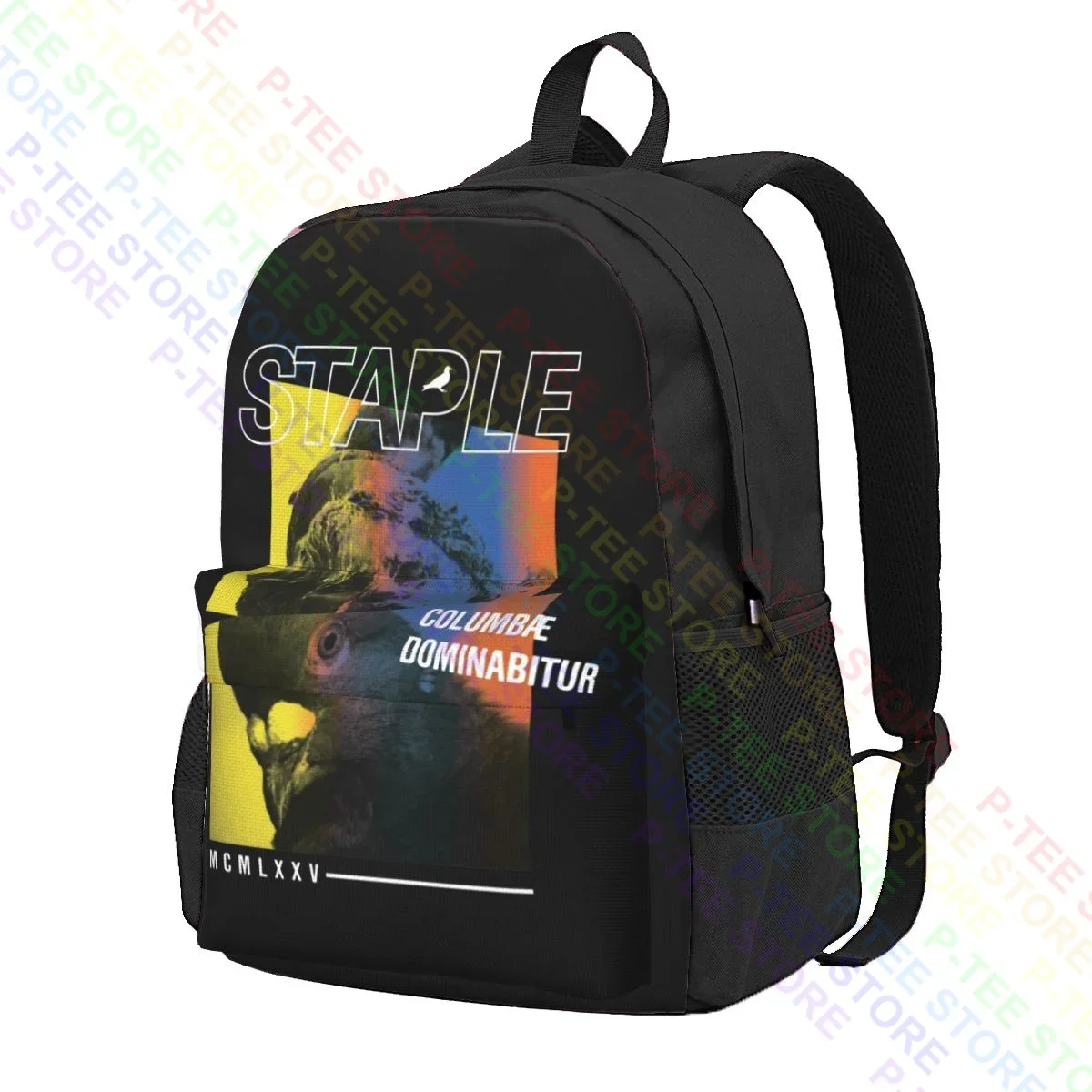 Staple Pigeon Latin Large Capacity Backpack Print Training Sports Bag Bags For Travel