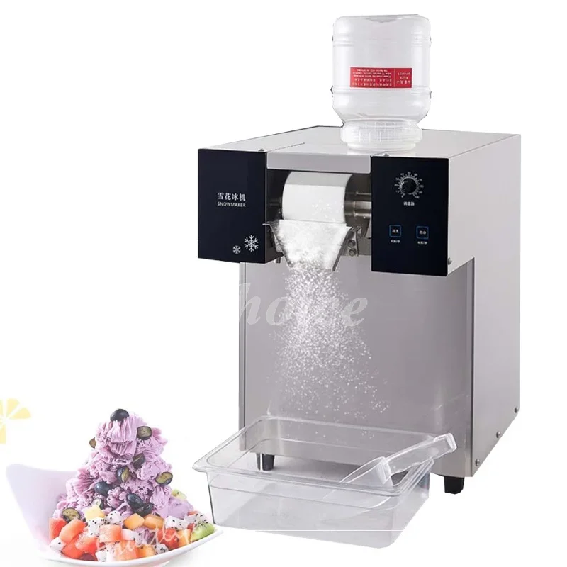 Ice Crush Commercial Snowflake Shaved Machine Crusher Smoothies Electric New Snowflake Ice Making Machine Korea Bingsu Maker