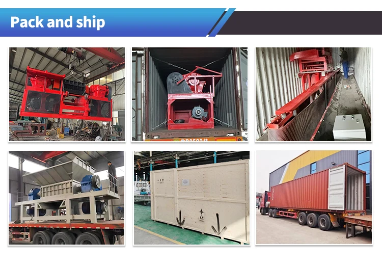 Double Shaft Waste Tyre Shredder Machine Waste Tire Shredding Line for Scrap Tire Processing in Recycling Factories