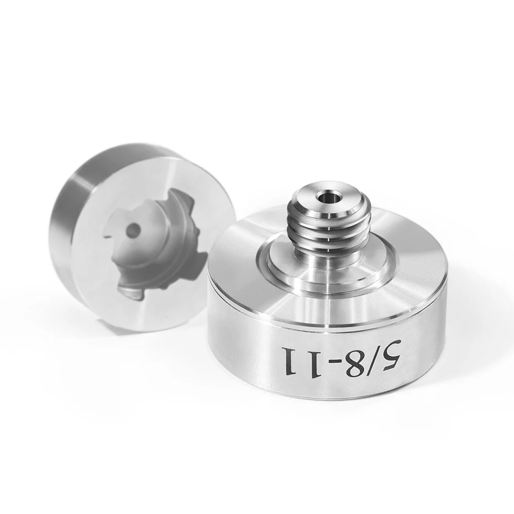 Angle Grinder Adapter Set 2 Pieces with 5/8 11 Pull Ring Flange Nut Compatible with XLOCK for Secure Locking and Tool Conversion