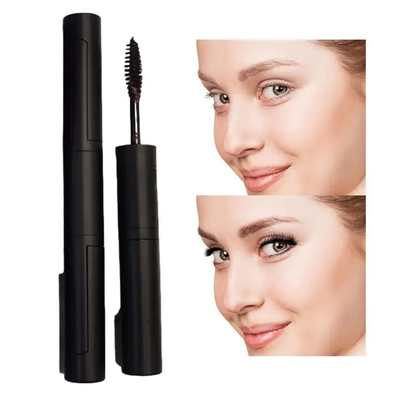 Wimper Mascara Draagbare Lash Mascara Met Borstel Zwart Bruin Volumineuze Mascara Verlenging En Volumizing Oogmake-up Lash Lift