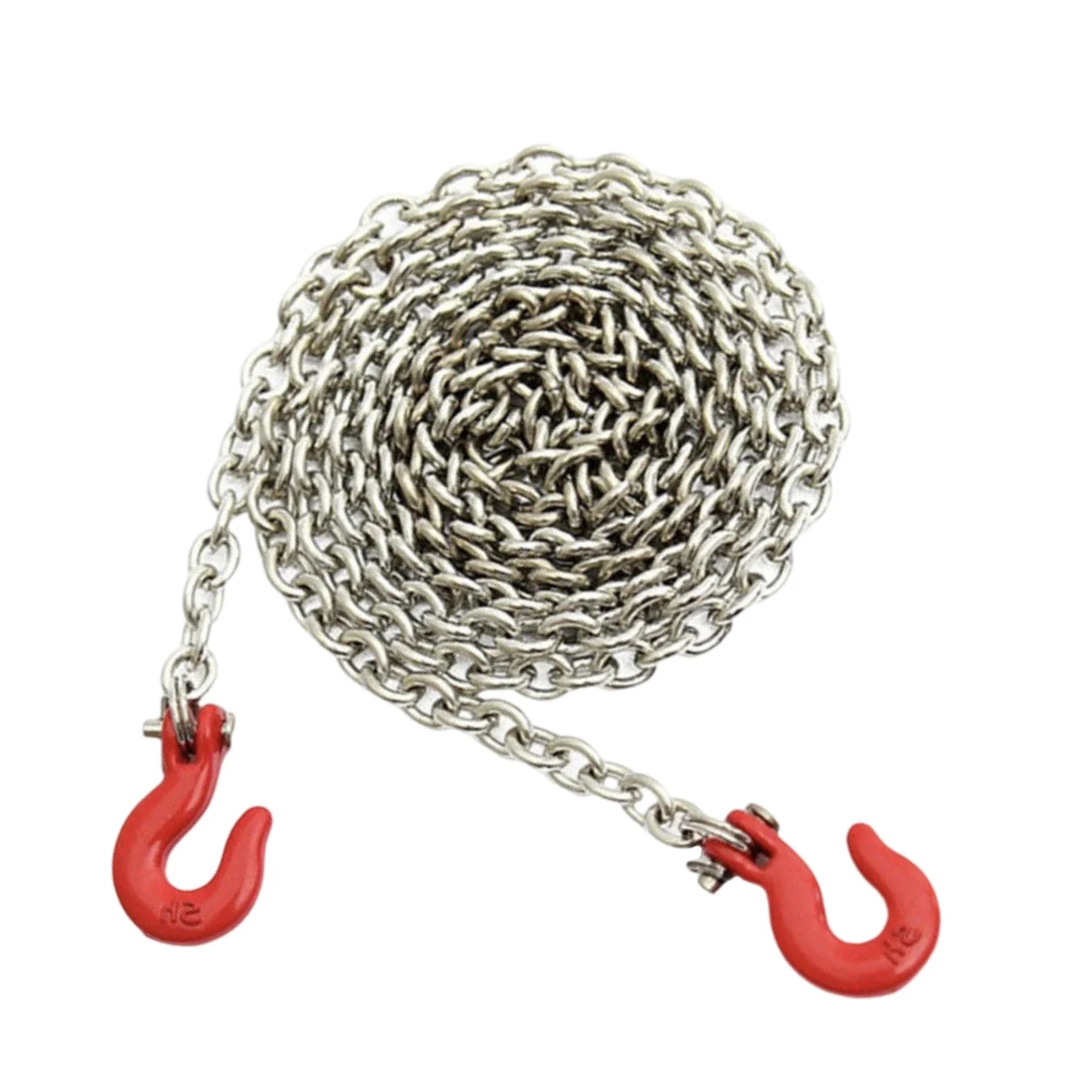 Heavy metal recycling chain hook suitable for remote control proportional crawler TRX4 SCX10 1/10 simulated trailer hook