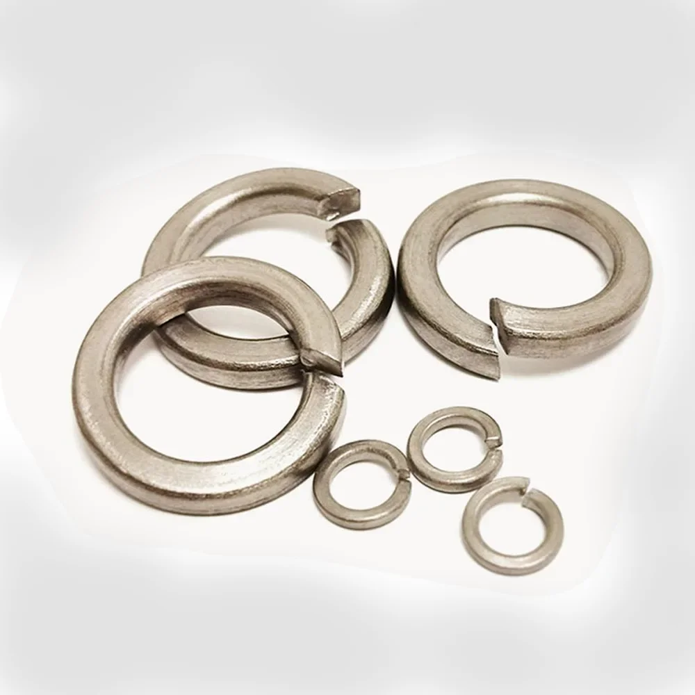 

1/5/10pcs GB93 M2 M2.5 M3 M4 M5 M6 M8 M10 M12 M16 M18 M20 M22 M24 TA2 Pure Titanium Gr2 Spring Split Lock Washer Elastic Gasket