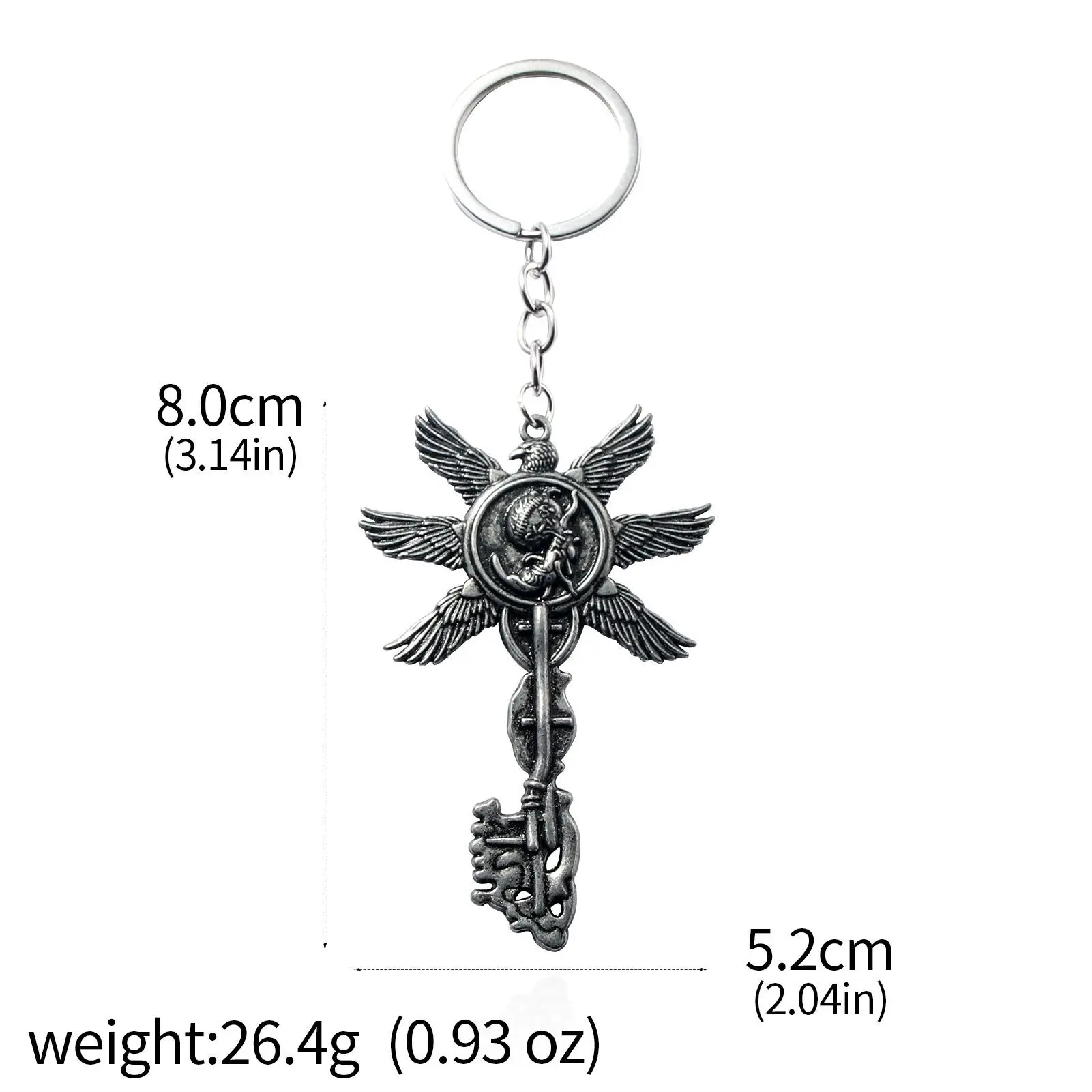 Resident Evil RPD Key Set Keychain Necklace Raccoon City Police