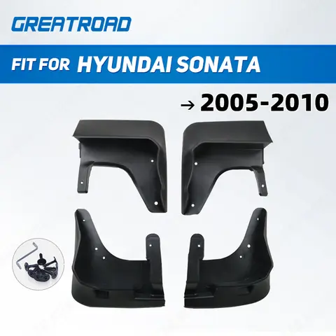 Car Mudguard Mud Flaps Fender Mudguards Splash Guard For Hyundai Sonata 2005 - 2010 2006 2007 2008 2009