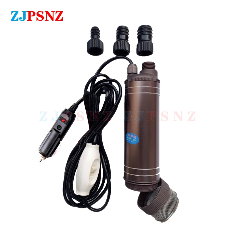 12V/24V 150W Tragbare DC Tauch Elektrische Pumpe Für Diesel Kraftstoff Lieferung Wasser Abwasser Saug transfer Elektrische Pumpe 45L/Min – Detail 11