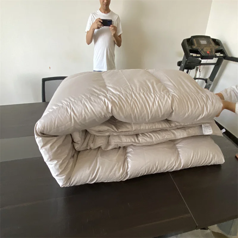 High fill power goose down comforter King Size 108*96 inches