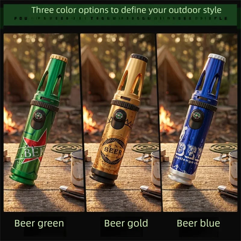 2027 New Style Adjustable Fire with Bottle Opener Direct Spray Gun Lighter Cigar Outdoor Windproof Barbecue Ignition Tool