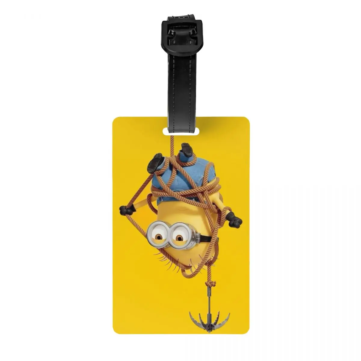 

Custom M-Minions Anime Cute Luggage Tag Funny Cartoon Travel Bag Suitcase Privacy Cover ID Label