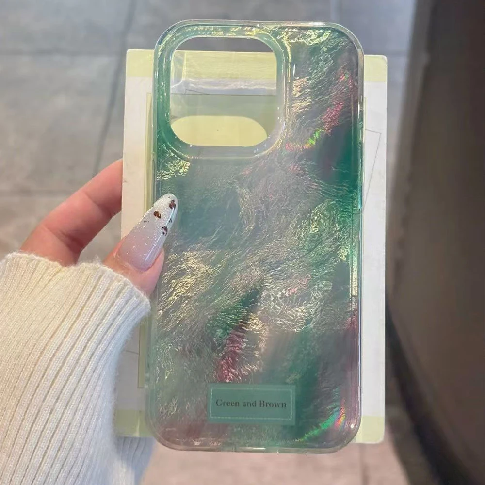 Capa de Celular Estilo INS Ver - Phone Cases Green avaliação e preço