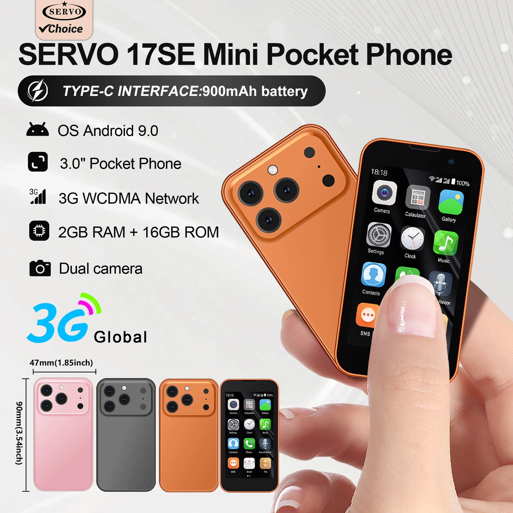 3G MINI Smartphone 3.0