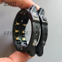 Middle Plastic Frame For GARMIN FENIX 7X Back Cover case Frame Fenix7 X With Button Smart Sports Replacement Parts Repair