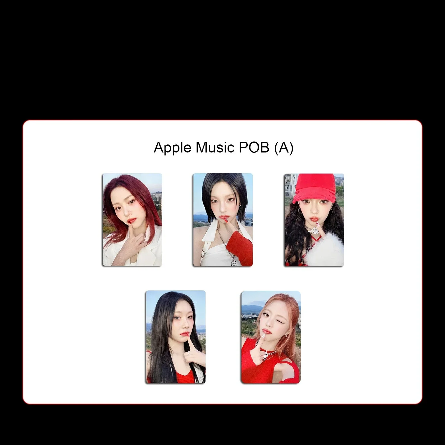 

ITZY's 10th Mini Album "Girls Will Be Girls" Special Offer Card By Yeji Lia Ryujin Chaeryeong Yun Photo Cards Fans Gift