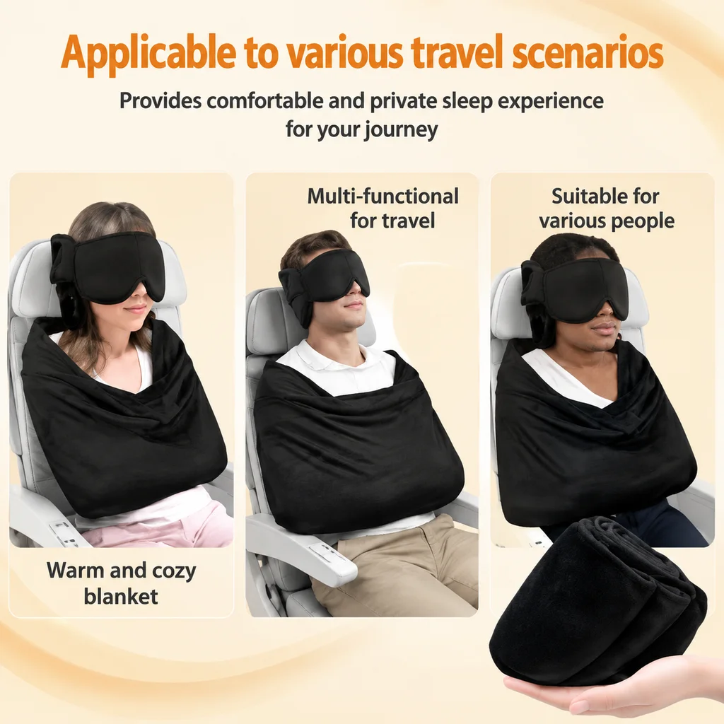 3-in-1 Airplane Sleep Support  - Travel Accessories Long Flight review and price