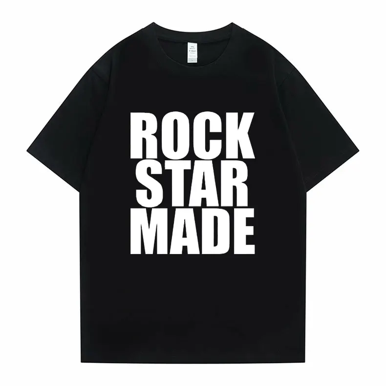 Rock Star Made Playboi Carti Graphic Tshirt Rap Merch 2024 Music Concert Merch Opium Print T-shirt Men Hip Hop Oversized T Shirt