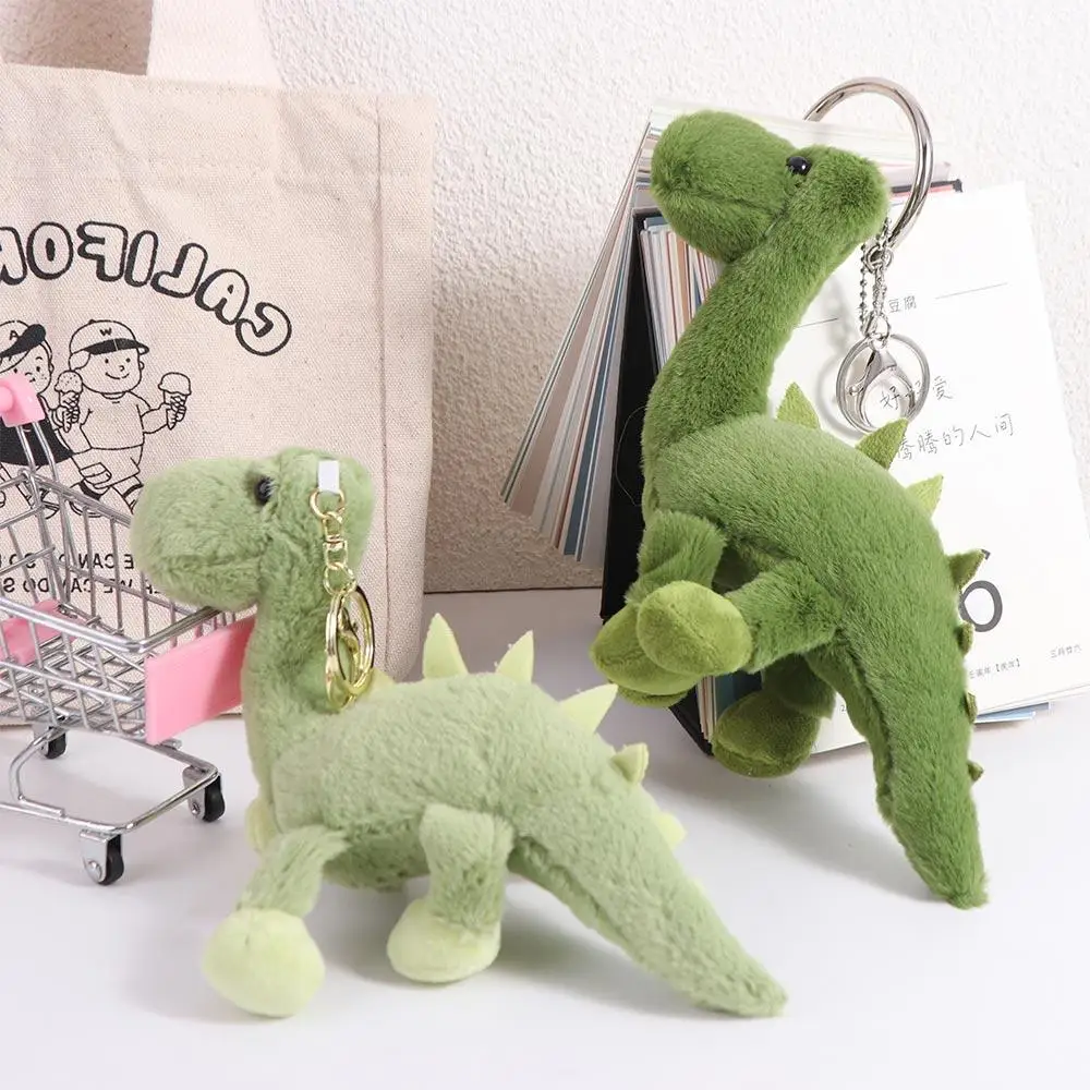 

Long Neck Dinosaur Long Neck Dinosaur Plush Doll Green keychain Small Dinosaur Plush Keychain 16cm Cartoon Anime