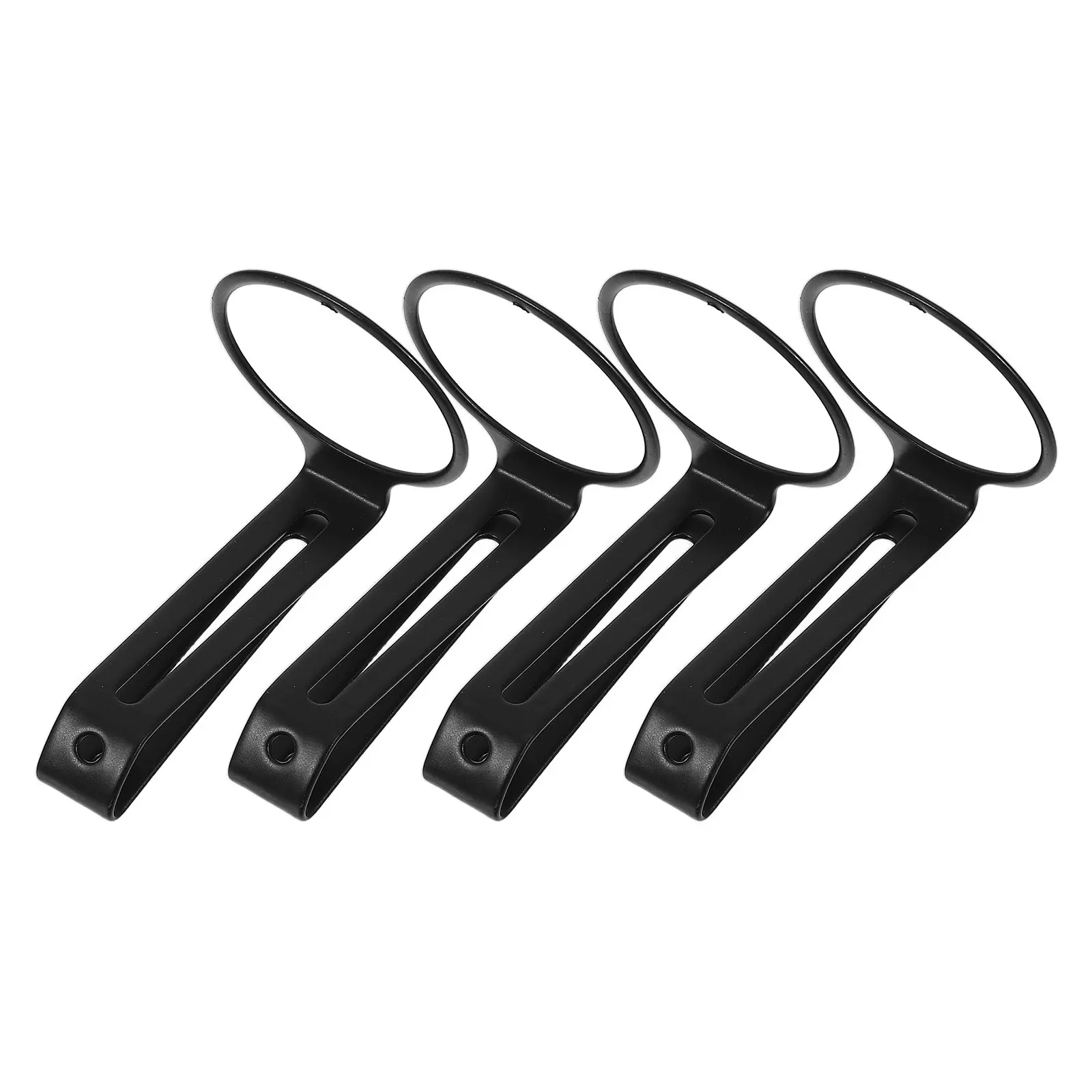 4Pcs Metal Flashlight Belt Clip Secure Portable Replacement Holder for Waistband Backpack Flashlight Mount Clip for Outdoor